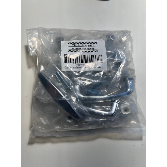 10 BNWT Chrome Cabinet Drawer Pulls Kitchen Bath Hardware Cosmas 4389CH 3"center - Picture 3 of 3
